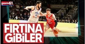 12 Dev Adam deplasmanda Sırbistan'ı yendi!