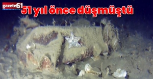 51 yıl önce düşmüştü! Parçaları bulundu