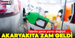 Akaryakıta gece yarısı zam! İşte yeni fiyatlar