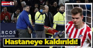 Alexander Sörloth korkuttu! Ambulansla hastaneye kaldırıldı