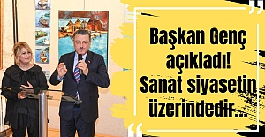 Başkan Genç açıkladı! Sanat siyasetin üzerindedir…