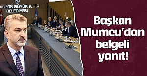 Başkan Mumcu’dan belgeli yanıt!,