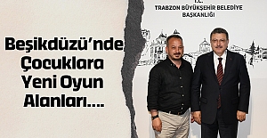 Beşikdüzü’nde Çocuklara Yeni Oyun Alanları….