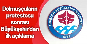 Dolmuşçuların protestosu sonrası Büyükşehir'den ilk açıklama