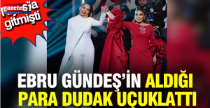 Ebru Gündeş'in Riyad konserindeki kazancı dudak uçuklattı
