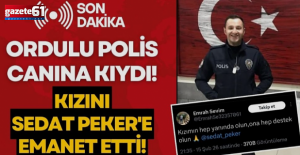 İntihar eden polis memuru Emrah Sevim'in son mesajı... Sedat Peker'i etiketlemiş