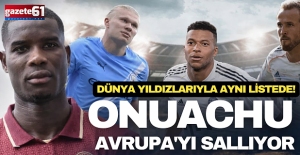 Onuachu Avrupa'yı sallıyor: Dünya yıldızlarıyla aynı listede!