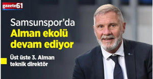Samsunspor'un yeni teknik direktörü belli oldu