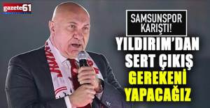 Samsunspor’da deprem!