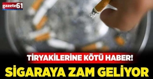 Sigaraya zam geliyor!
