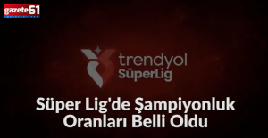 Süper Lig'de şampiyonluk ihtimalleri açıklandı!