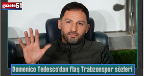 Tedesco'dan aklı Trabzonspor maçında!