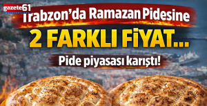 Trabzon'da Ramazan Pidesine 2 farklı fiyat... Pide piyasası karıştı!