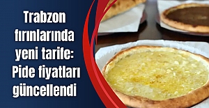 Trabzon fırınlarında yeni tarife: Pide fiyatları güncellendi