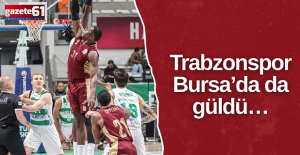 Trabzonspor Bursa'da da güldü...