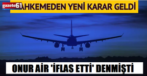 Türkiye’nin havayolu şirketi ‘iflas etti’ derken mahkemeden yeni karar geldi!