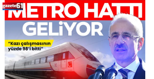 İstanbul'a seyahati 4 saatten 1,5 saate düşürecek metro geliyor!