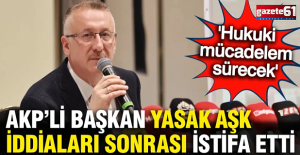 AK Parti Adapazarı Belediye Başkanı Mutlu Işıksu partisinden istifa etti!