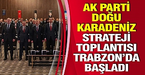 AK PARTİ DOĞU KARADENİZ STRATEJİ TOPLANTISI TRABZON’DA BAŞLADI