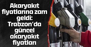 Akaryakıt fiyatlarına zam geldi: Trabzon’da güncel akaryakıt fiyatları