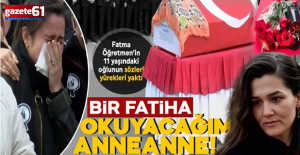 Anneye en acı veda! “Bir Fatiha okuyacağım anneanne”