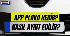 APP plaka nasıl değiştirilir. APP plaka nasıl anlaşılır?