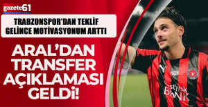 Aral Şimşir'den açıklamalar: Trabzonspor'dan teklif aldım!