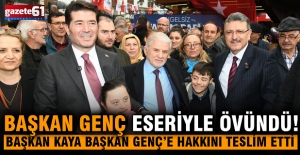 Başkan Genç Eseriyle Övündü!