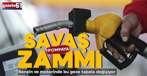 Benzin ve motorin fiyatlarına savaş zammı! Bu gece yarısı tabela değişecek