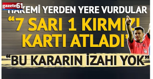 7 sarı 1 kırmızı atladı: Bu kararın izahı yok