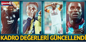 Süper Lig kadro değerleri güncellendi!