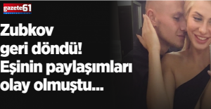 Trabzonspor'da Zubkov geri döndü!