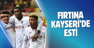 Fırtına Kayseri’de esti