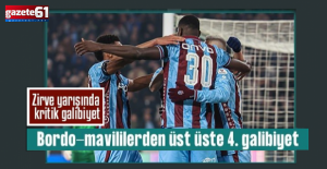 Karadeniz derbisinde kazanan Trabzonspor