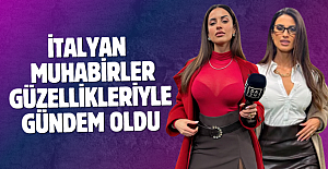 İtalyan kadın futbol muhabirleri güzellikleriyle gündem oldu