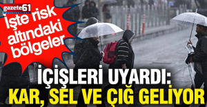 Meteoroloji'den yeni hava durumu raporu: İçişleri Bakanlığı'ndan 18 ile uyarı!