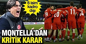 Montella’dan kritik karar: 6 isim kadro dışı
