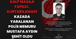 Polis memuru kazada şehit oldu!