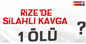 Rize’de Silahlı Kavga: 17 Yaşındaki Genç Hayatını Kaybetti