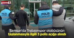 Trabzonspor maçı sonrası 3 polis açığa alındı