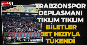 Trabzonspor taraftarları biletleri 5 dakikada tüketti!