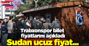 Trabzonspor yönetimi karar adlı. Bilet fiyatları indirime gitti