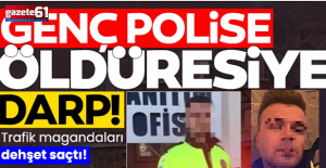 Trafik dehşeti: Genç polise öldüresiye darp! Beylik tabancasını gasp edip...