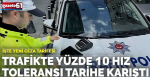 Trafikte yeni dönem! Hız düzenlemesi yürürlüğe girdi