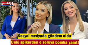 Ünlü spikerden o soruya bomba yanıt! Sosyal medyada gündem oldu