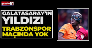 Victor Osimhen Trabzonspor maçında yok!