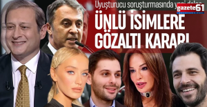 Ünlülere yönelik uyuşturucu operasyonunda yeni dalga!