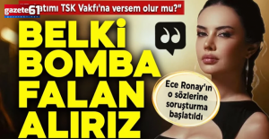 "Zekatımı TSK Vakfı'na vermek istiyorum belki bomba falan alırız!"