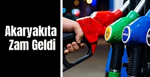 Akaryakıta Zam Geldi