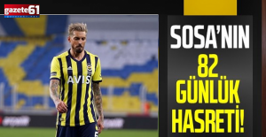 Sosa'nın 82 günlük hasreti! Ne gol ne asist...